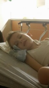 Jaxon In Hospital
