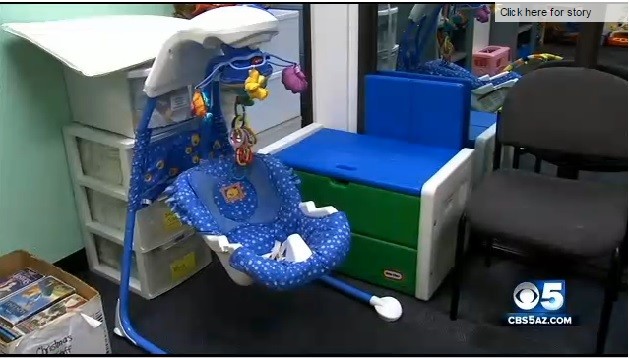 kidnapped babies in offices