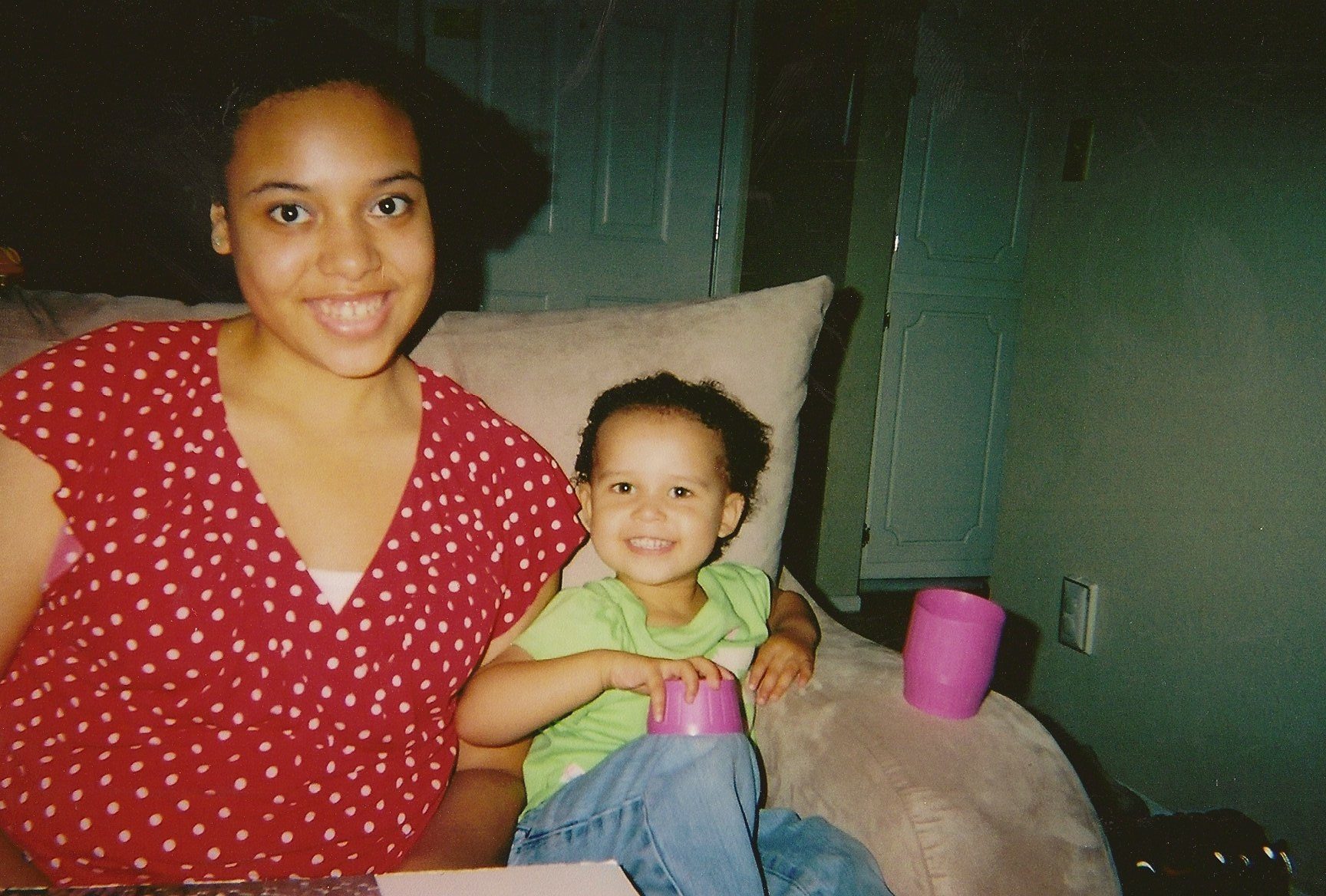 Chaunell and Jameelah smiling