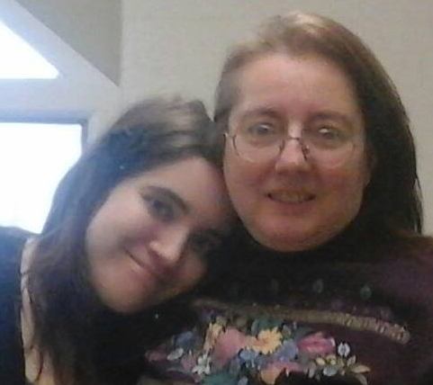 Maple Elissa and her mom