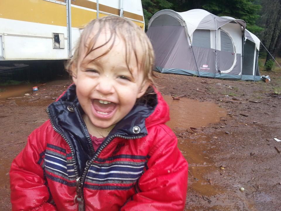 Amber laughing Tara Oregon adventure