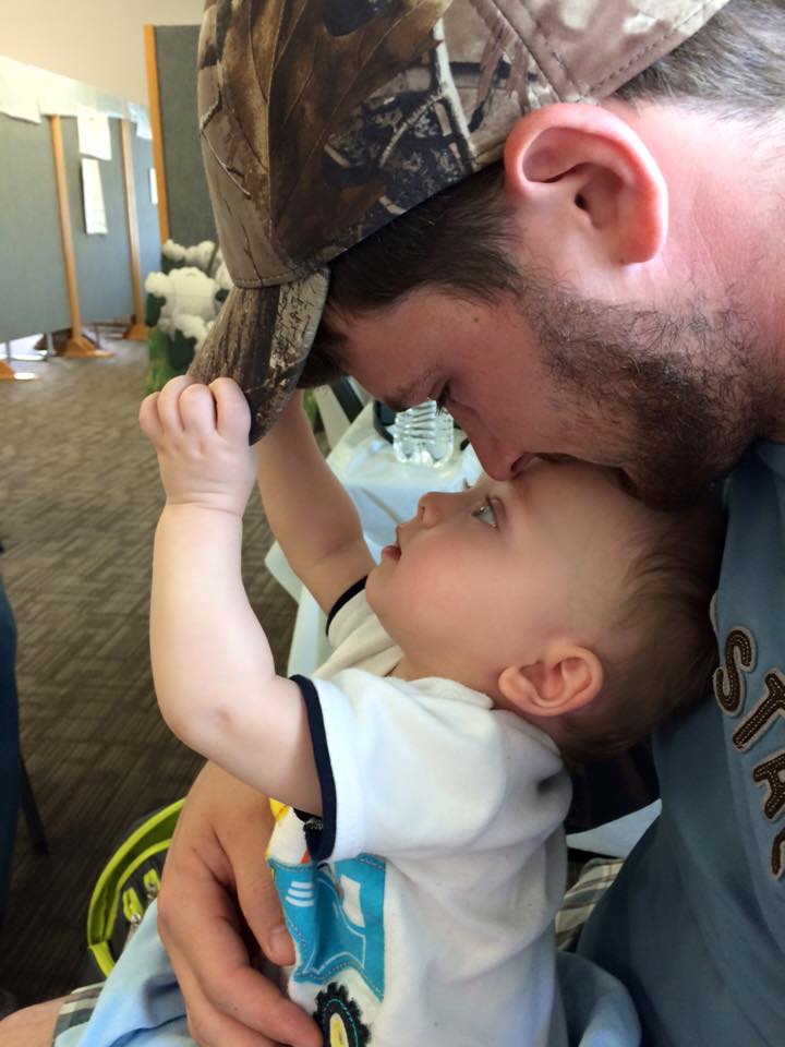 Keshia Brayden with Daddy