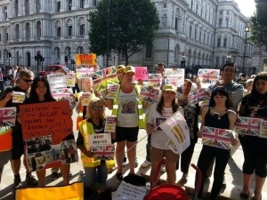 Protesting forced adoption