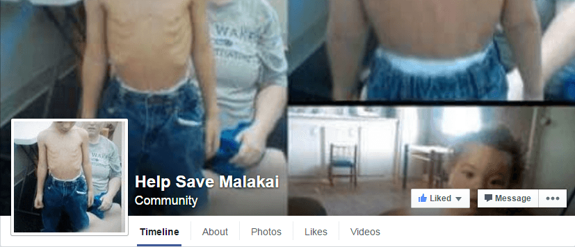 Malakai Facebook page