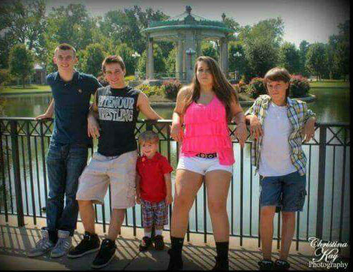 Rosemary Kids by fence