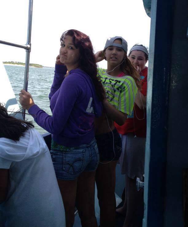 Abbie and sibs in Daytona Beach