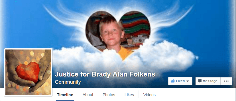 Brady Folkens FB page