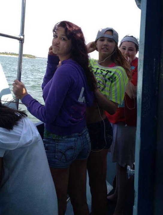 Abbie and sibs in Daytona Beach