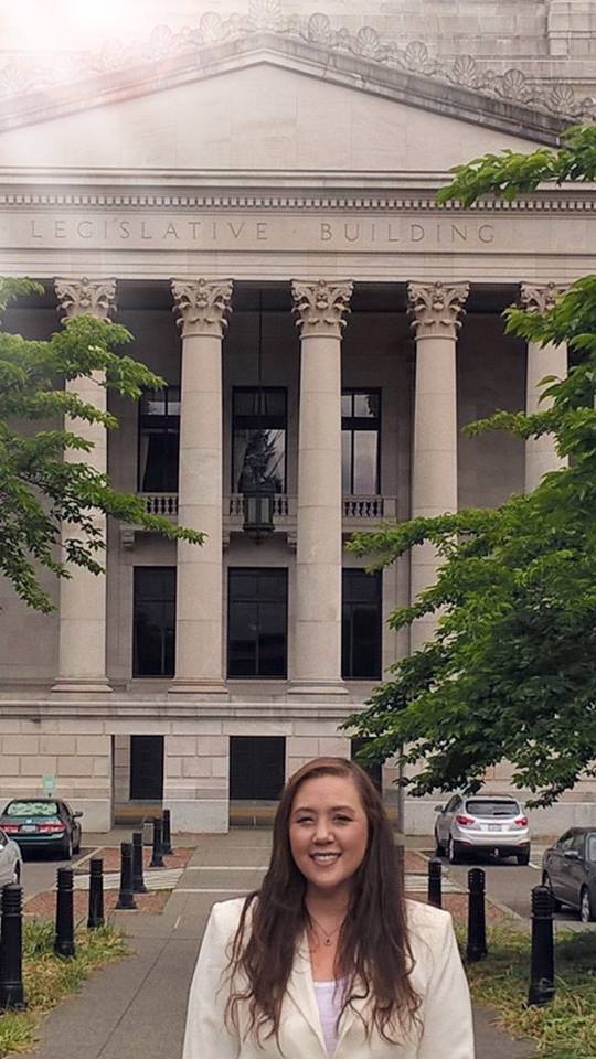 Anne Giroux legislative building