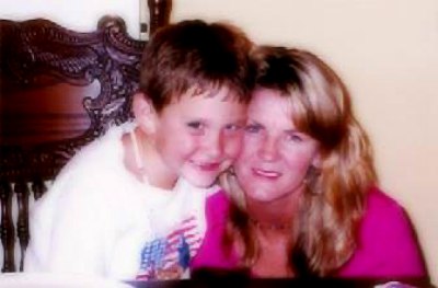 Mitchell young Samuel with mom