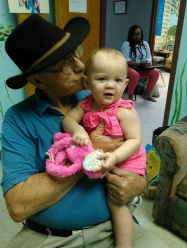 Walls baby with grandpa