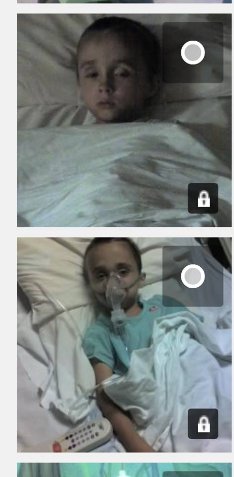 Stephen in hospital bed