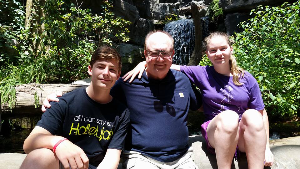 Prince twins and grandfather