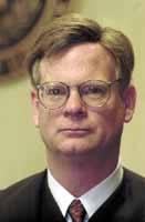 A-J Photo/Robin Cornett Kevin Hart was sworn in as an associate judge December 18, 2000, inside the 72nd District Courtroom at the Lubbock County Courthouse.