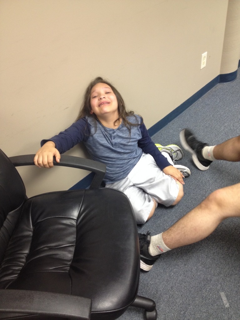 Andrew breaking down because he cannot come home.