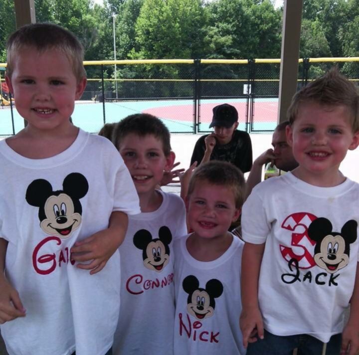 Headley kids Disney shirts