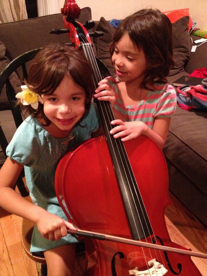 Rembis girls on cello