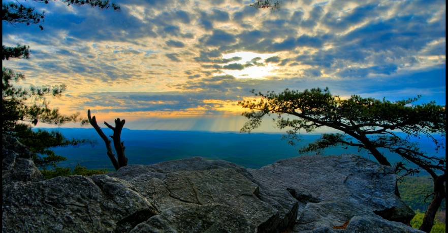 Cheaha Pulpit Rock
