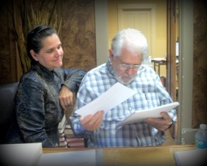 Stanley couple looking over complaint