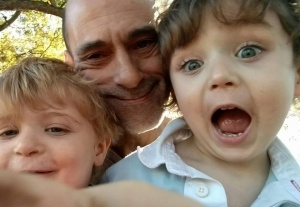 Michael Brooks and boys adorable