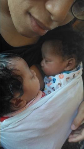 Tamika and twins