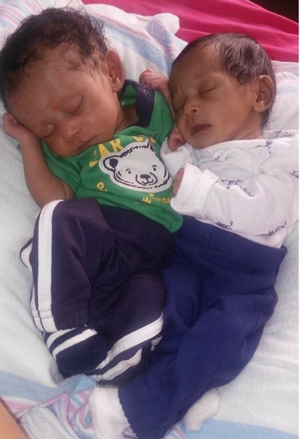 Tamika youngest twins