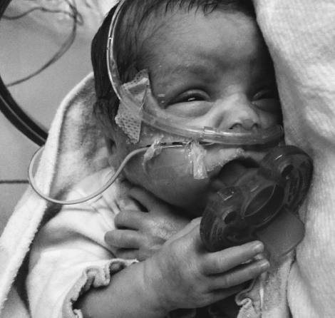 Yael black and white photo