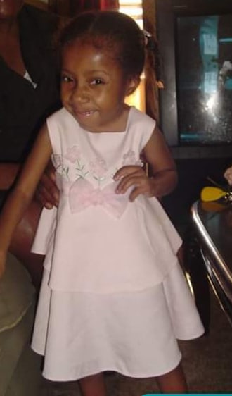 Jasmin little in pink dress