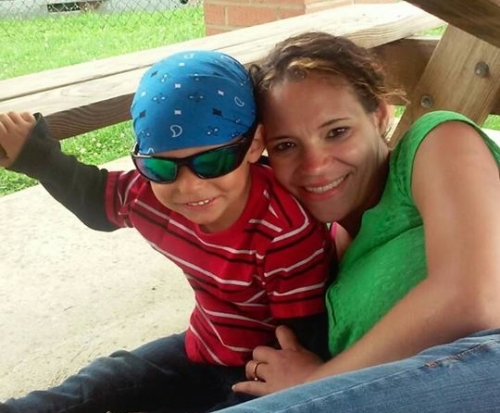 Byler with youngest son