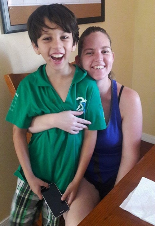 Verzosa Tracey and son 2017