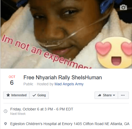 Jasmin Free Nhyariah rally