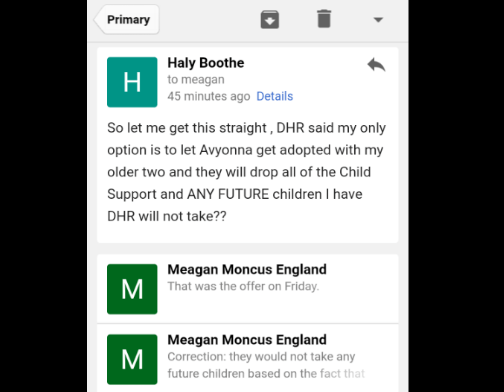 Haly blackmail email ss