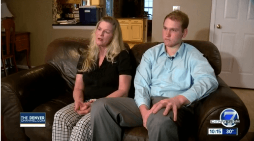 Lisa Mitchell with Samuel on Ch7