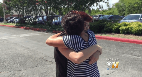Texas teen reunited with family