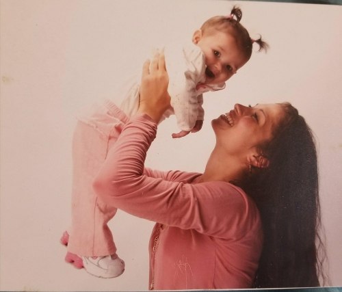 Furman mom with baby Trinity