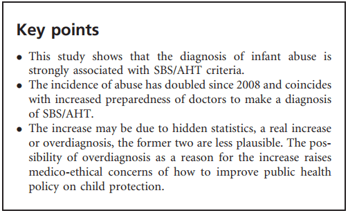 Swedish study key points
