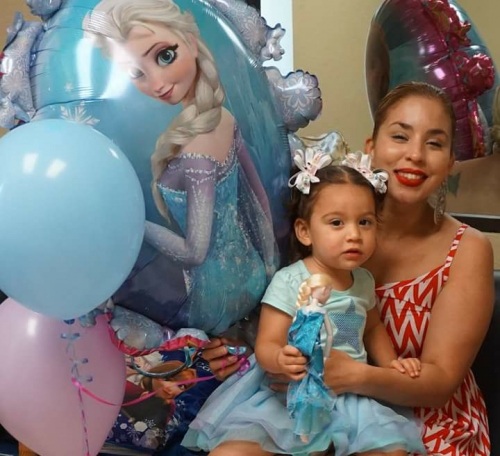 Aniya and Anita Vasquez May 2018 frozen