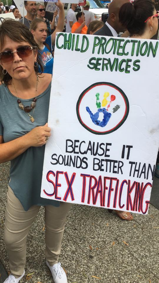 Jennifer Winn DC protest