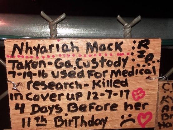 Nancy Barton fence Nhyariah Mack