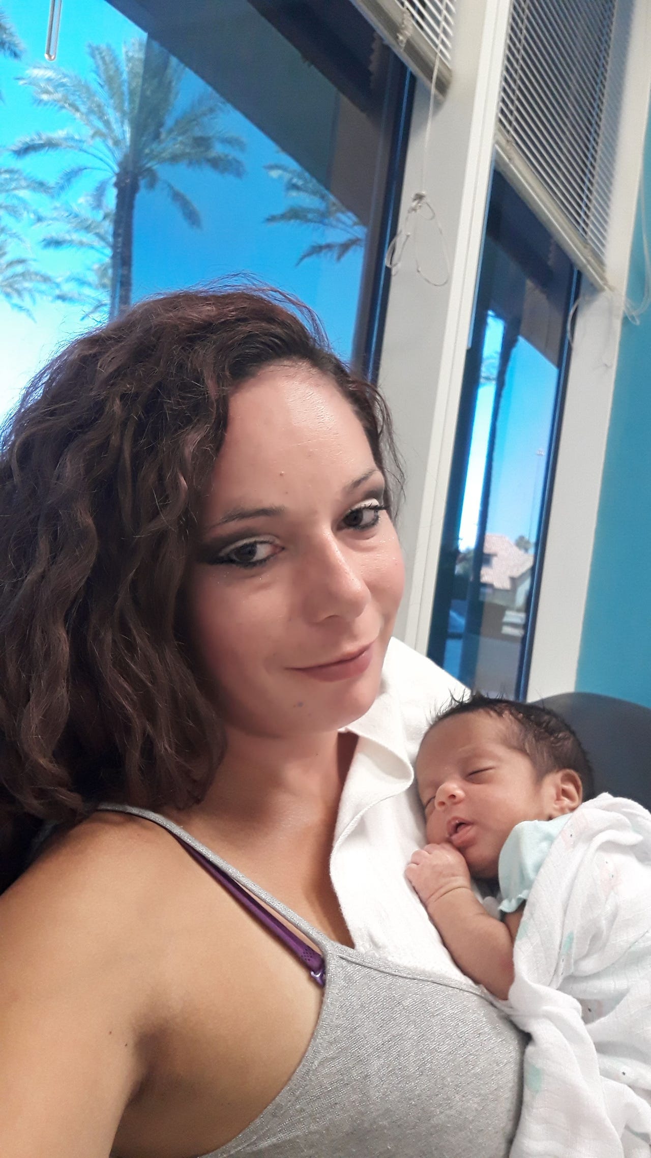 Samora Lesley Cousin with her mother, Jennifer Haley photo