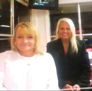 Kathy Hall with Arkansas Senator Linda Collins-Smith photo