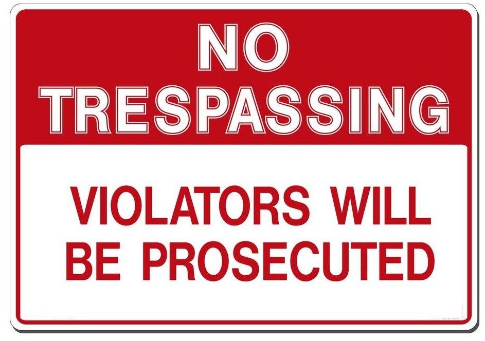 Violators-prosecuted-no-tresspassing