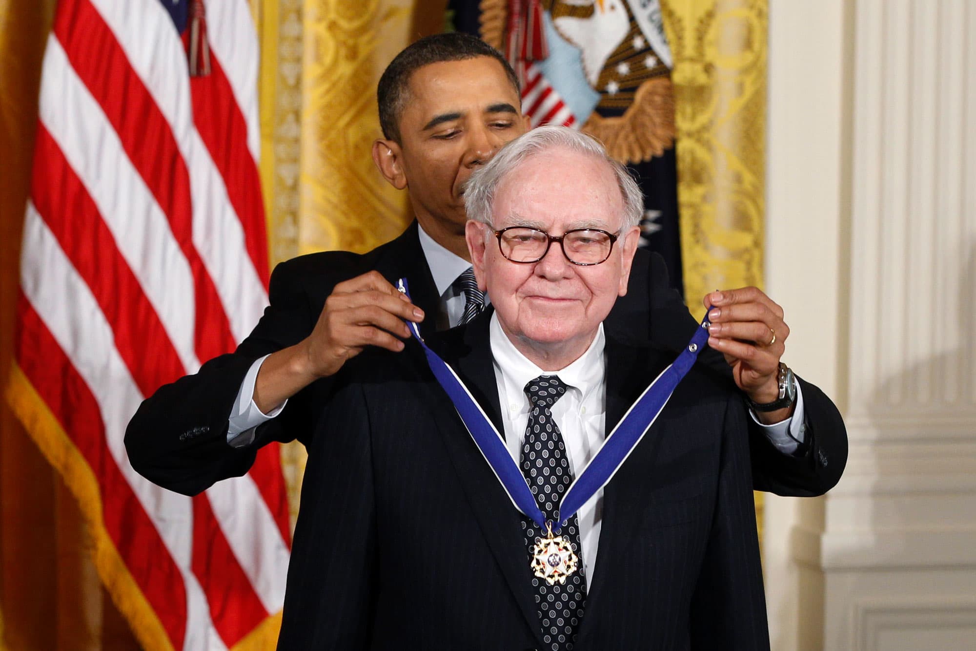 Obama-Buffett-Medal